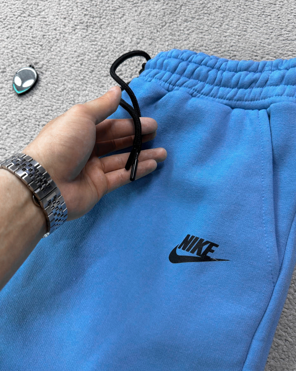 CONJUNTO NK TECH FLEECE LIGHT BLUE