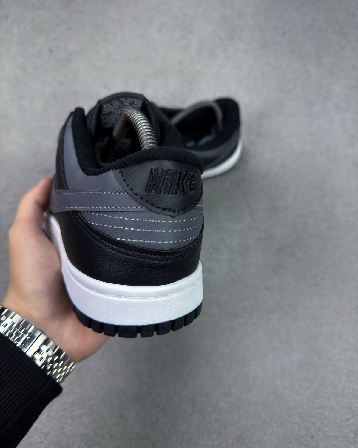 TÊNIS NK DUNK ALL BLACK/GRAY