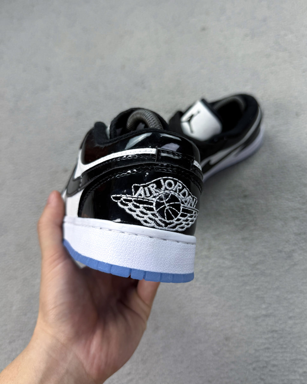 TÊNIS NK DUNK AIR JORDAN VERNIZ