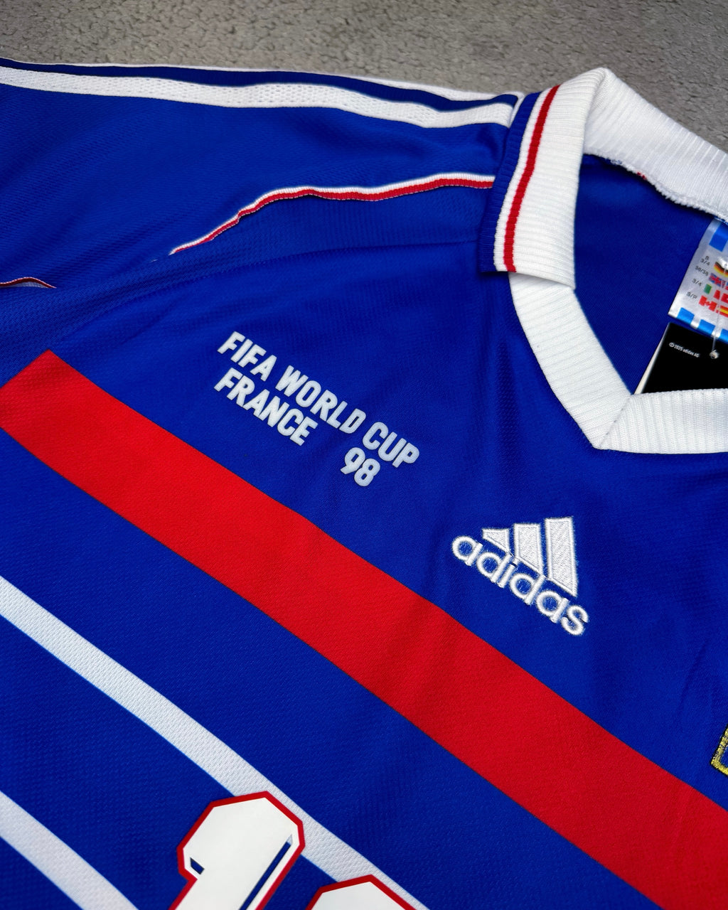 CAMISETA FRANÇA 98 ZIDANE