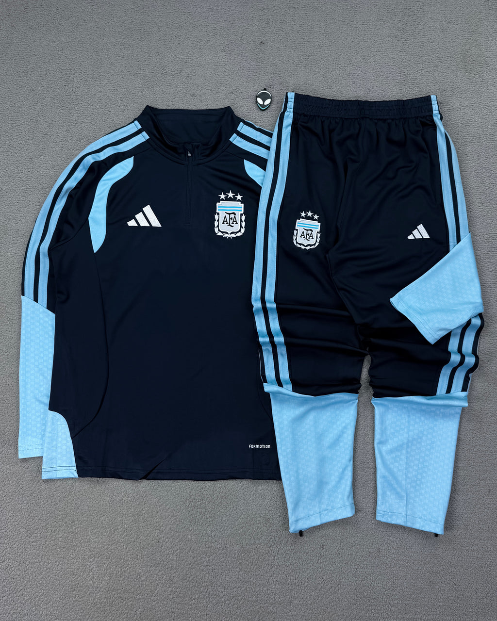 CONJUNTO DE TREINO ARGENTINA - AZUL MARINHO/BEBÊ