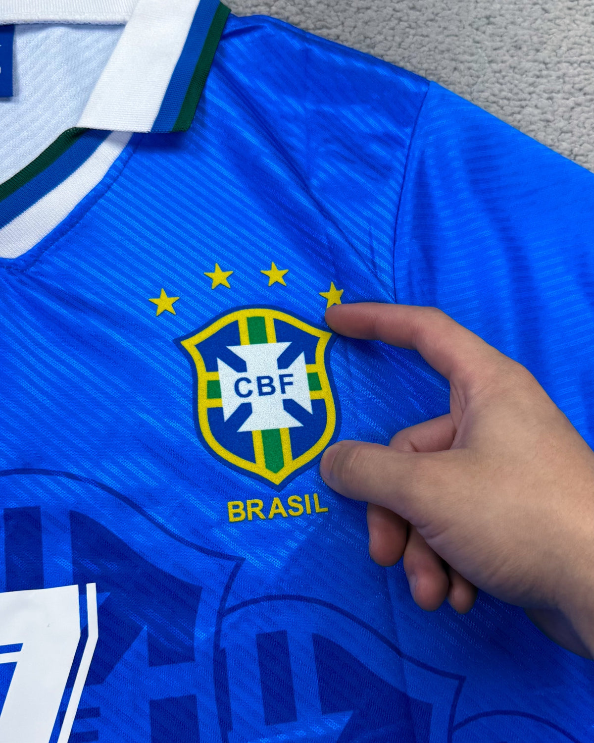 CAMISETA RETRÔ BRASIL BEBETO COPA 1994