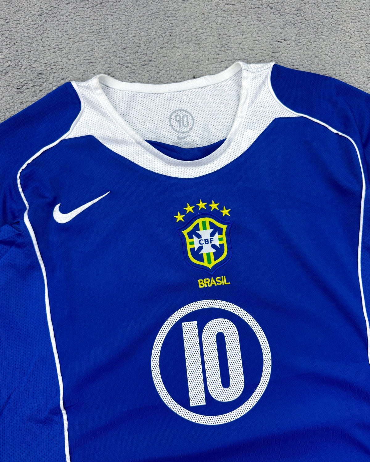 CAMISETA BRASIL RONALDINHO 2004/2005