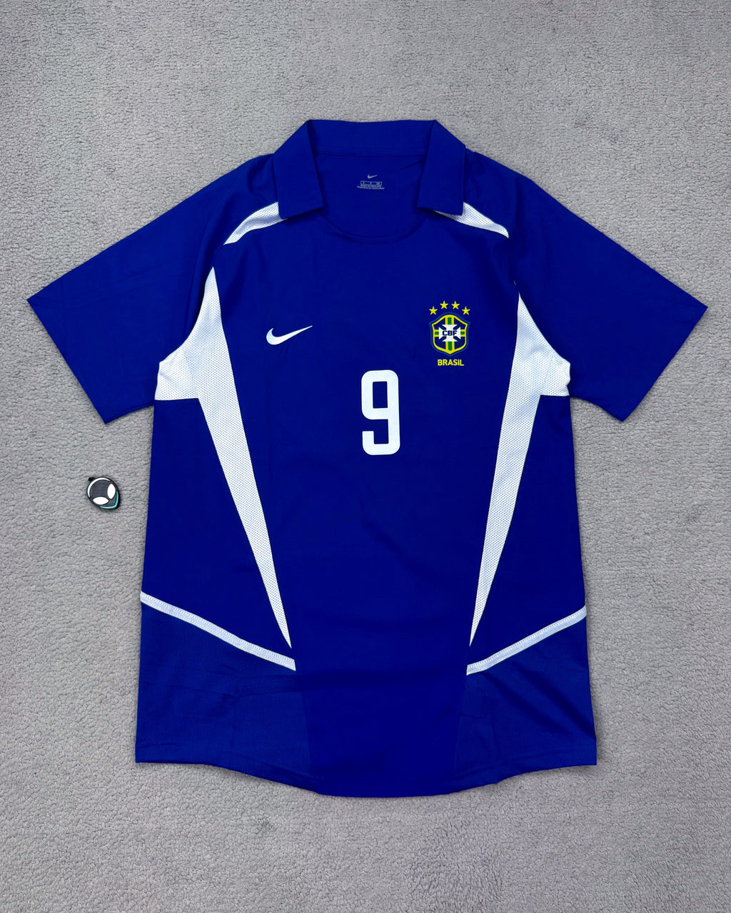 CAMISETA RETRÔ BRASIL RONALDO 2002