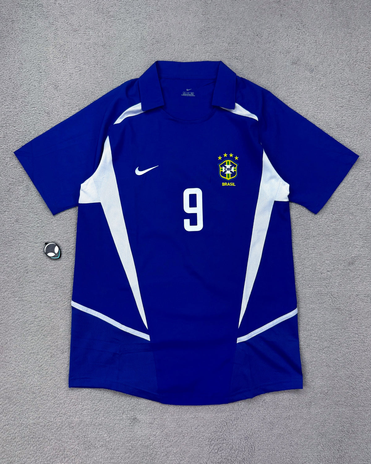 CAMISETA RETRÔ BRASIL RONALDO 2002