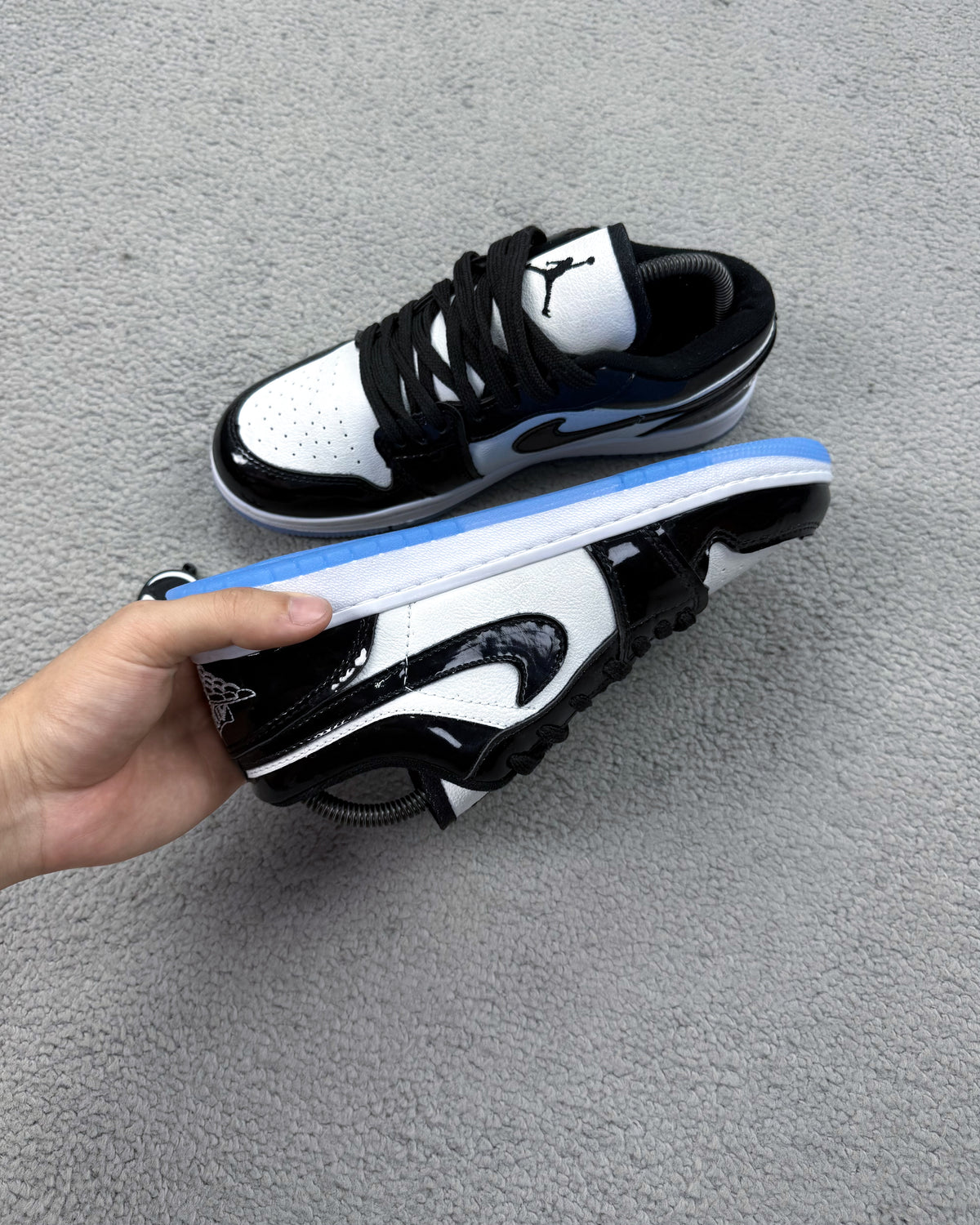 TÊNIS NK DUNK AIR JORDAN VERNIZ
