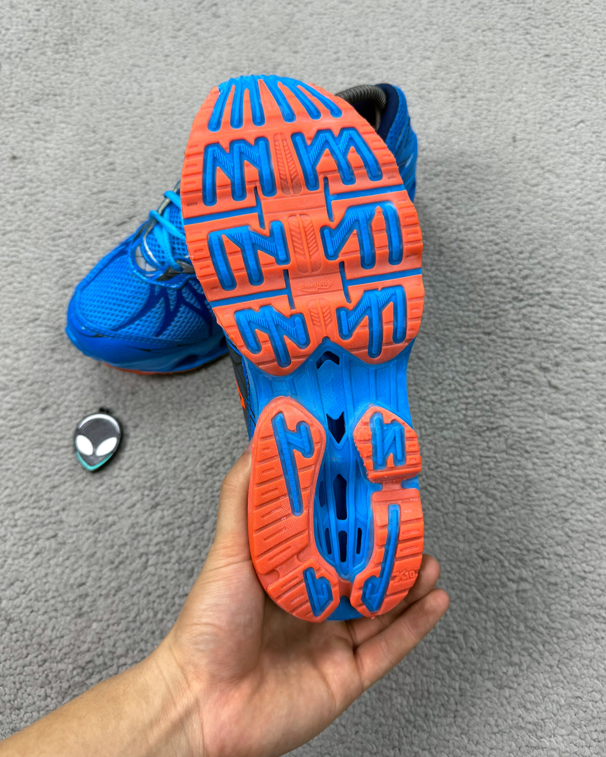 TÊNIS MZ WAVE PROPHECY 7 AZUL/LARANJA