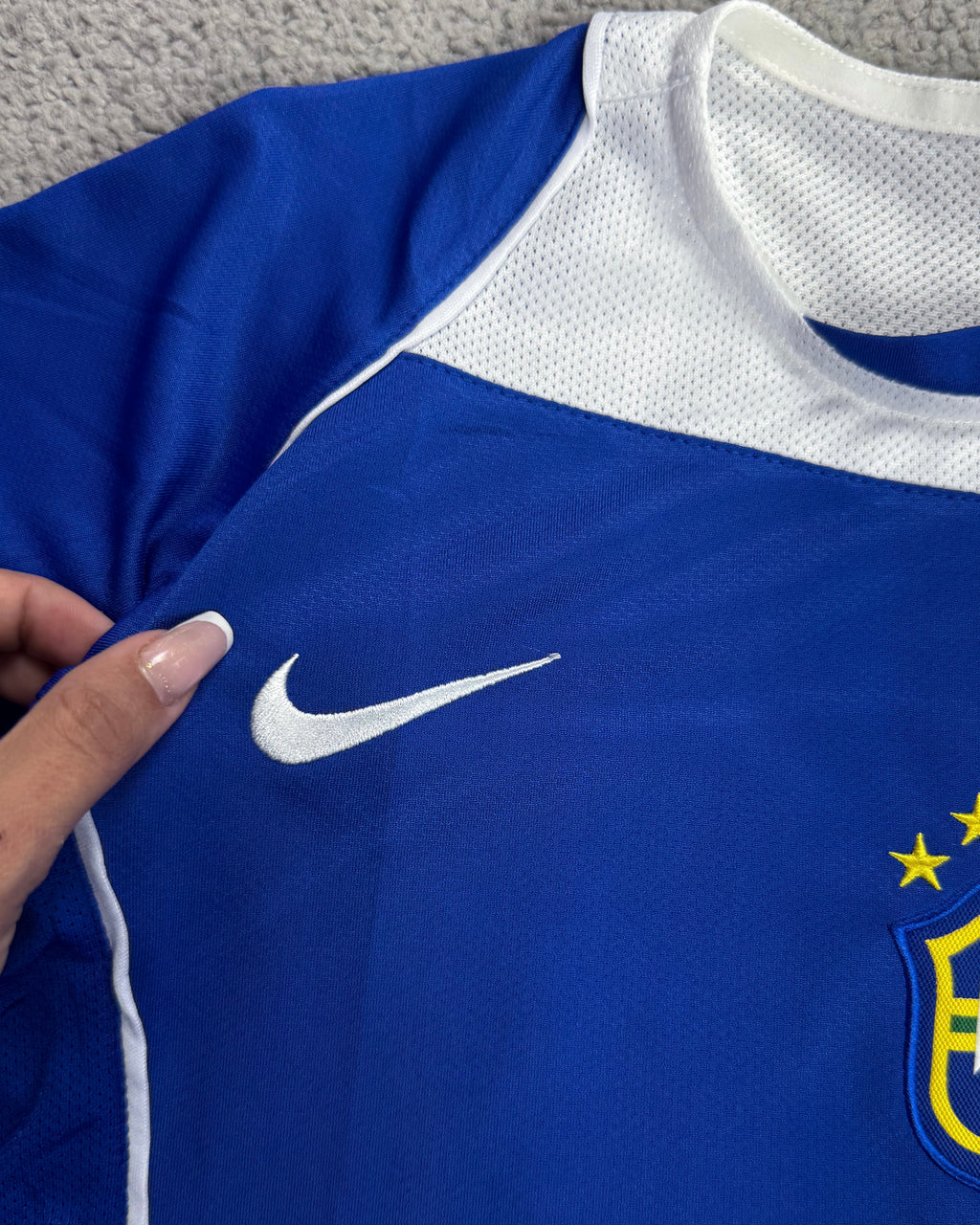 CAMISA RETRÔ TOTAL 90 RONALDINHO 2004/2005