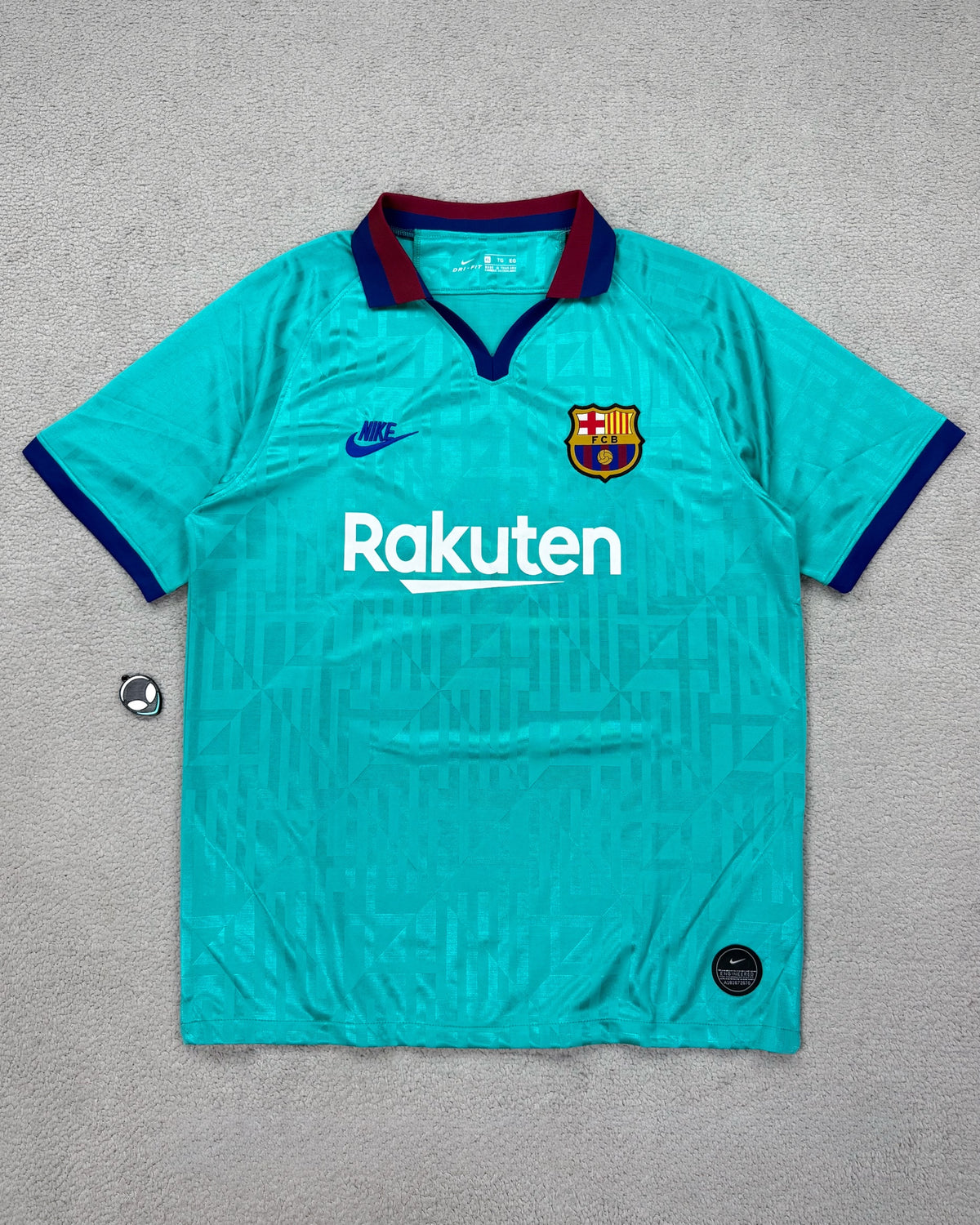 CAMISETA BARCELONA 19/20 VERSÃO RETRÔ RIVALDO