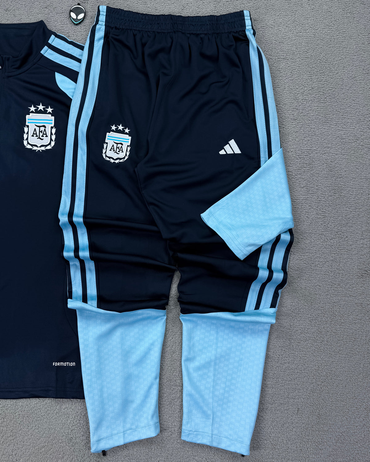 CONJUNTO DE TREINO ARGENTINA - AZUL MARINHO/BEBÊ