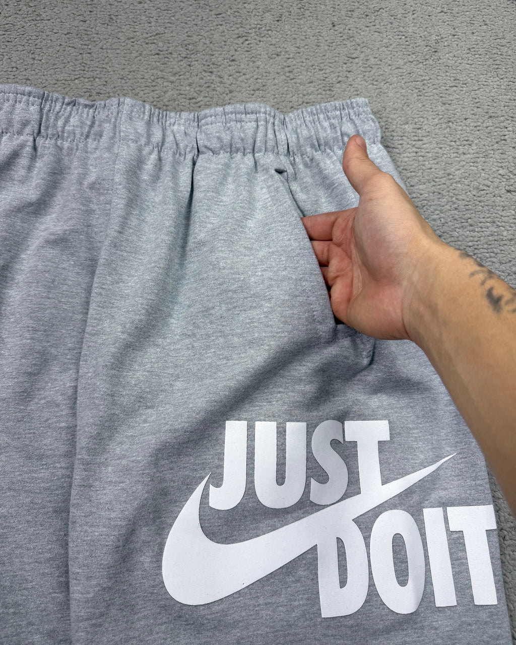 BERMUDA MOLETINHO NK JUST DO IT