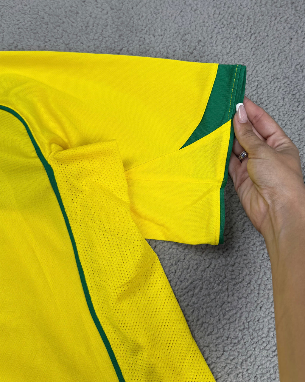CAMISA RETRÔ BRASIL TOTAL 90 RONALDO 2004/2005
