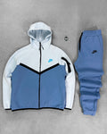CONJUNTO NK TECH FLEECE LIGHT BLUE