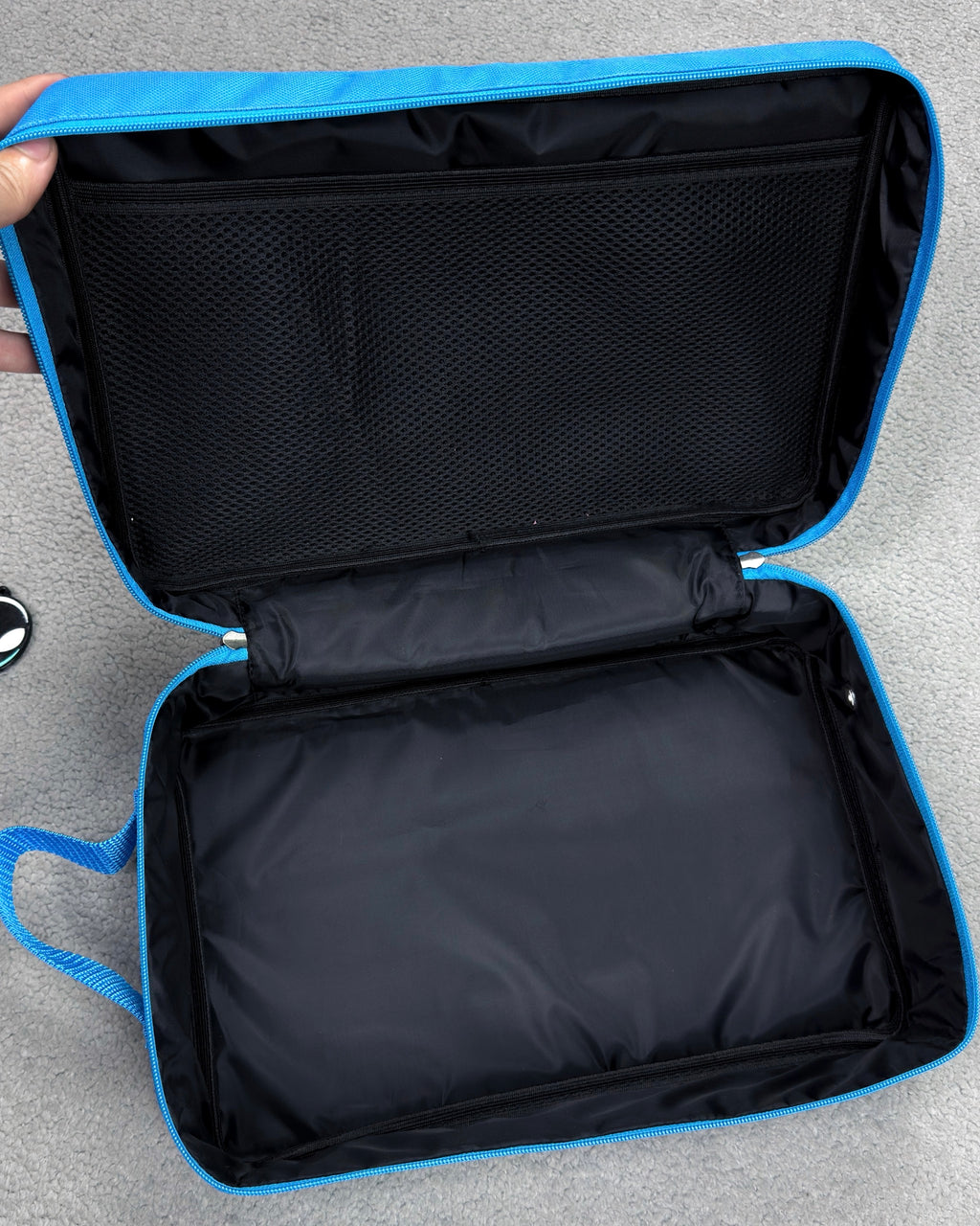 BOLSA PORTA CHUTEIRA/TÊNIS NK AZUL
