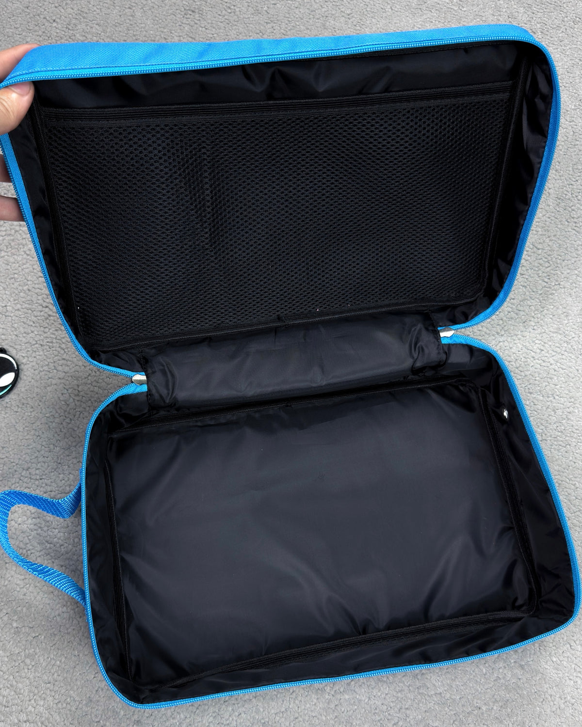 BOLSA PORTA CHUTEIRA/TÊNIS NK AZUL