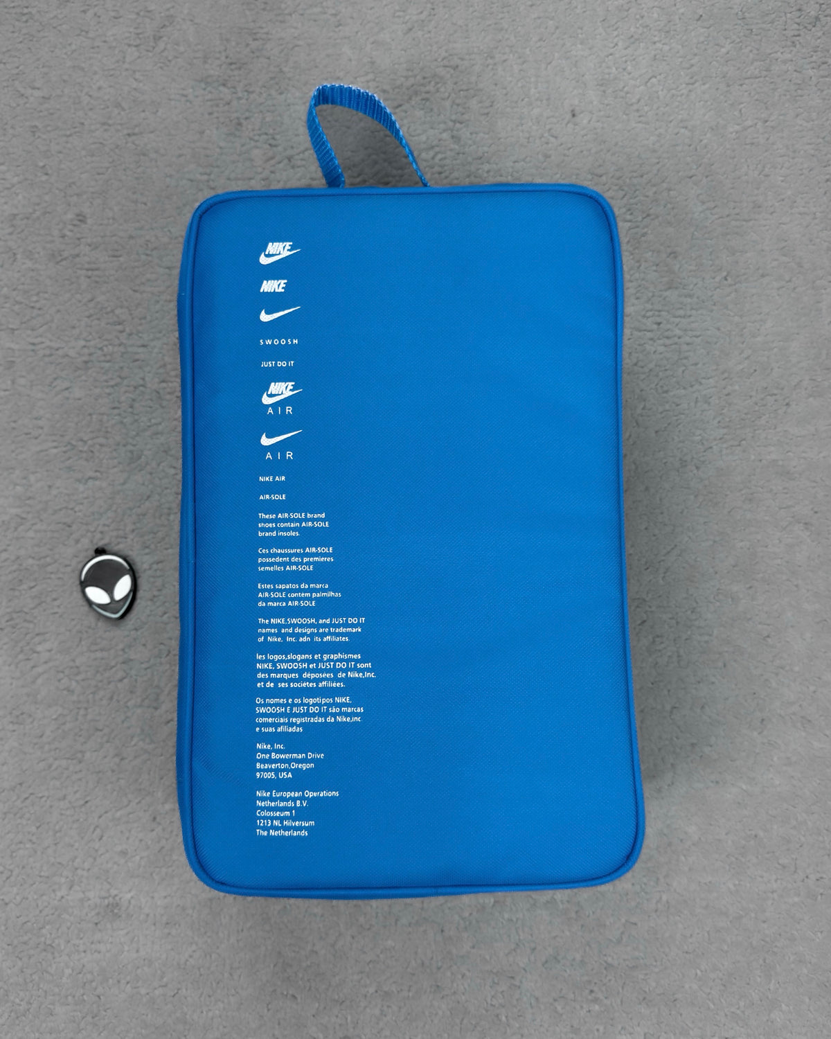 BOLSA PORTA CHUTEIRA/TÊNIS NK AZUL