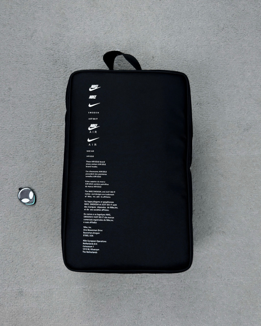 BOLSA PORTA CHUTEIRA/TÊNIS NK PRETO